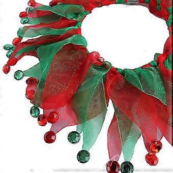 2023 New Dog Supplies Pet Color Collar Festive Christmas Beads Polyester For Cats And Dogs Elastic Band Halloween