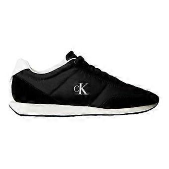 Calvin Klein heren retro suède sneakers