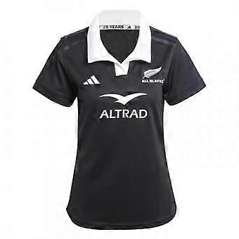 Adidas Damen-Rugbytrikot der Neuseeland All Blacks (Größe 24/25)