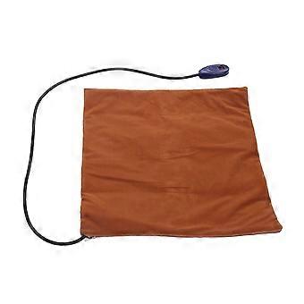 Pet Heating Mat Waterproof Plush Electric Warming Blanket for Small Medium Large Dogs and Cats 100?240VEU Plug
