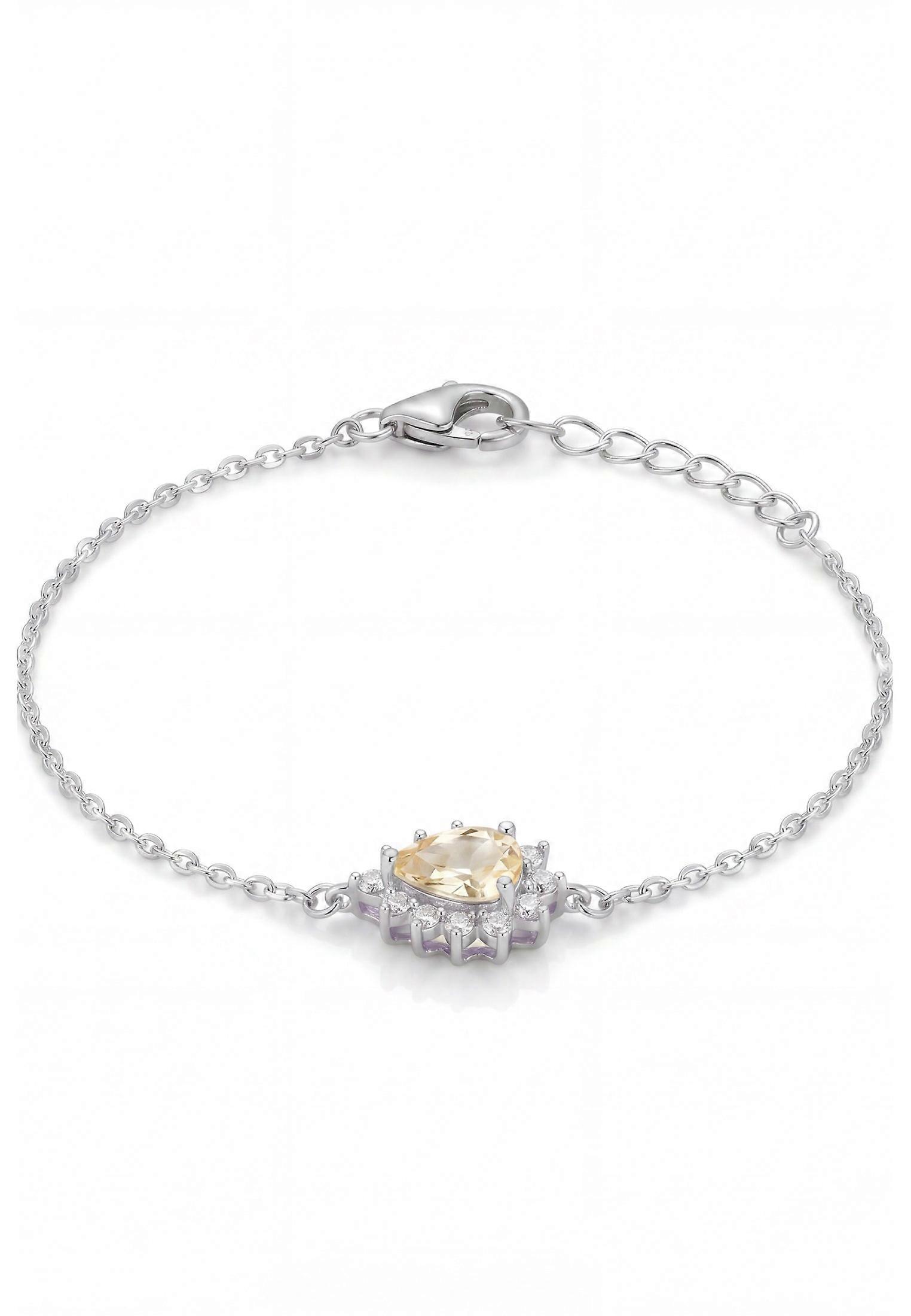 Phillippa Bracelet Yellow Topaz Silver