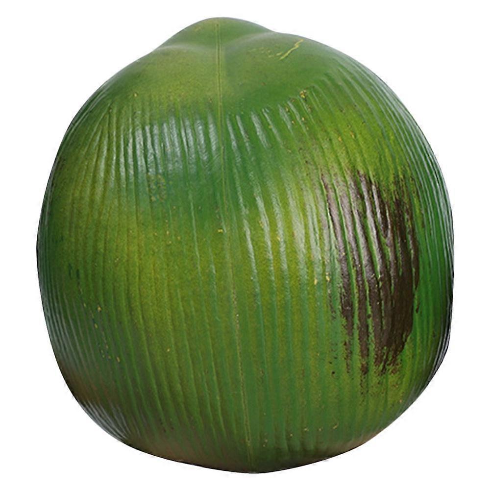 Plastic Simulated Coconuts Prop Fake Fruit Model Decoration