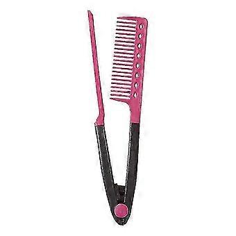 Pettine per lo styling resistente al calore, ideale per lisciare e disciplinare i capelli, con impugnatura ergonomica antiscivolo. Adatto all'uso su capelli asciutti e bagnati.