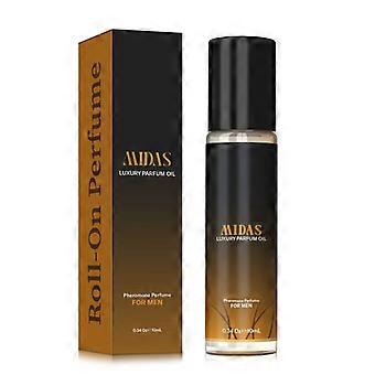 Parfum pour homme à bille de Cologne, parfum corporel naturel longue durée, charme social, parfum portable