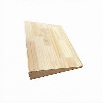 Wooden Slant Board Fir Wood Slant Board Wedge-Shaped Exercise Equipment for Home