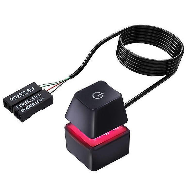 PC Power Button Extension Computer Power Button Desktop Computer Power Switching