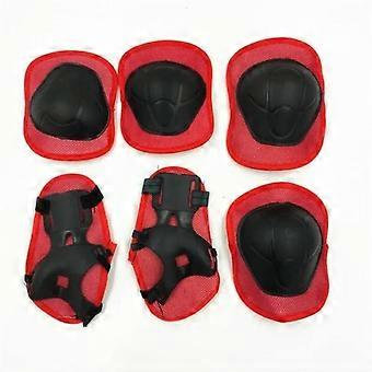 Kids Helmet Knee 7Pcs Protective Gear Set /Skating Safety Gear Wrist Guard Elbow Pad Knee Protector