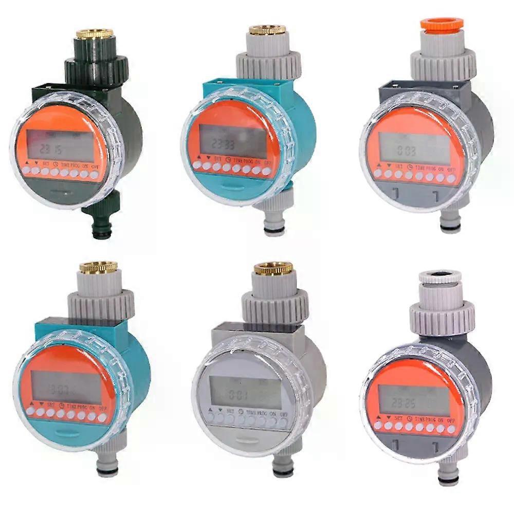 Watering System Timer Drip Irrigation Controller Garden Automatic Rain Sensor Solar LCD Electronic Greenhouse Irrigator
