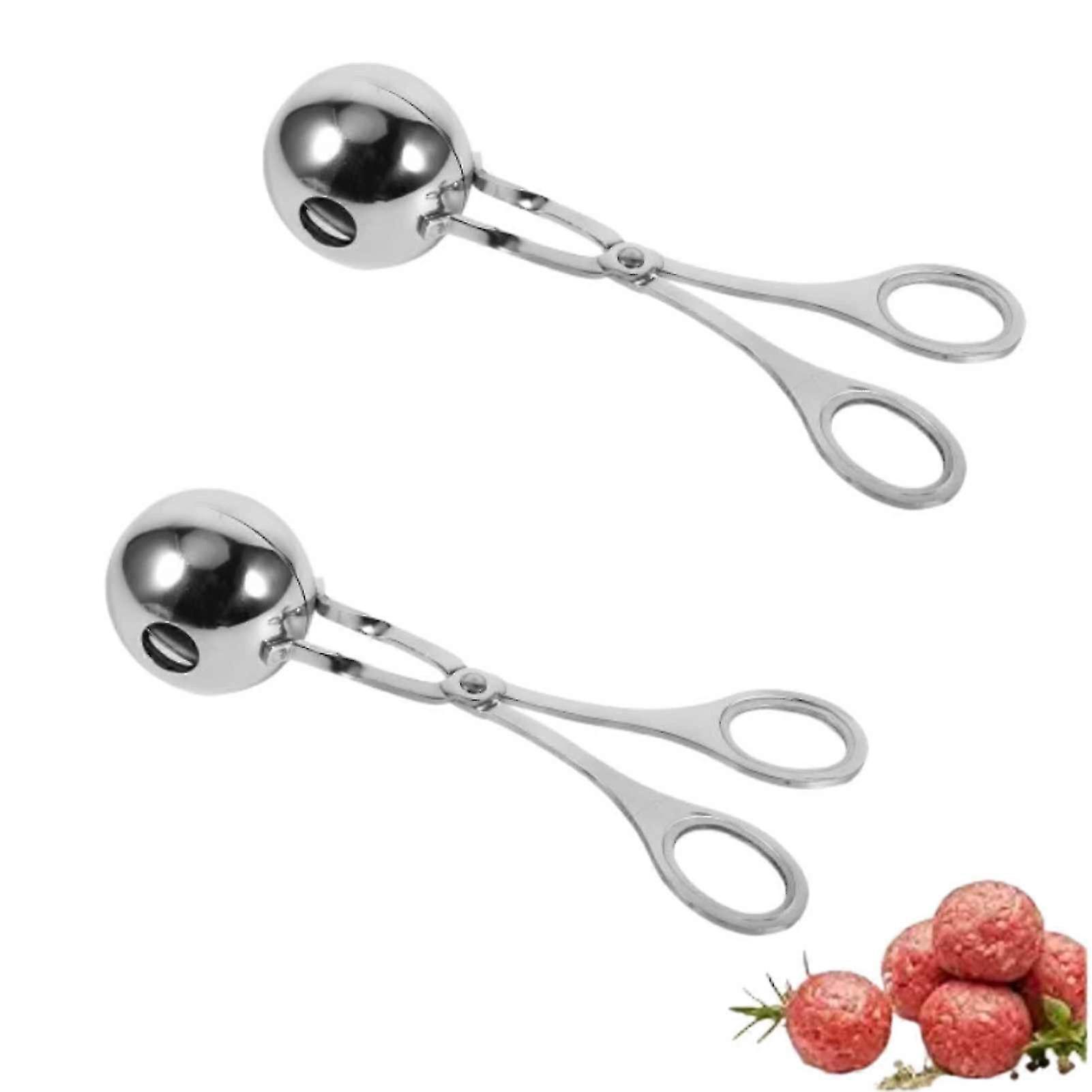 Versatile Kitchen Ball Maker Tongs