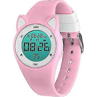 Kinderuhr, digitale Sport- und Fitnessuhr für Teenager (Jungen, Mädchen, 5–15 Jahre), mit Alarm, Chronograph und wasserdicht, 26–27