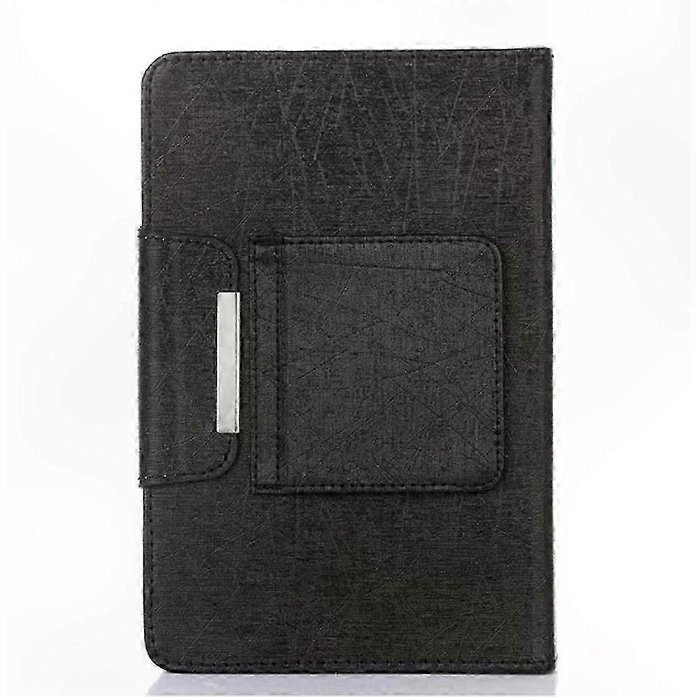 Wireless Bluetooth Keyboard PU Leather Case Stand Cover Compatible with 10-Inch iOS, Android, Windows Tablets