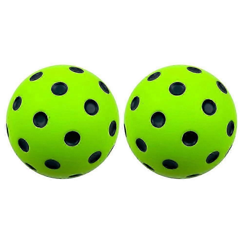 High-Density Silent Foam Pickleball 2 Pack