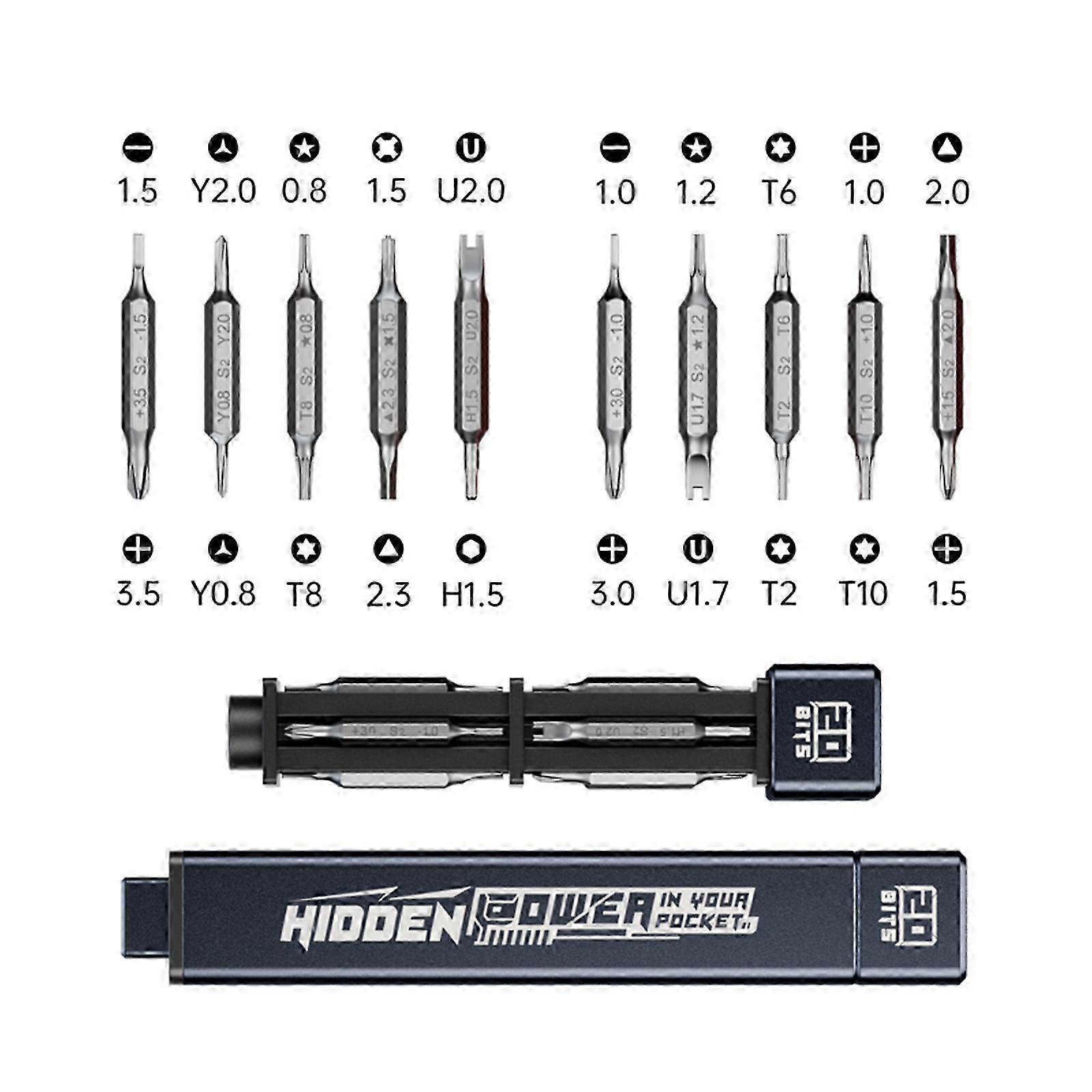 21-in-1 Square Handle Screwdriver