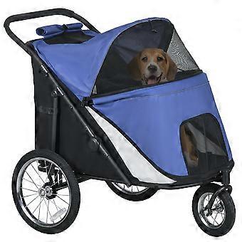 Hondenbuggy - Hondenwagen - Huisdierenwagen - Opvouwbare Buggy - Duwwagen