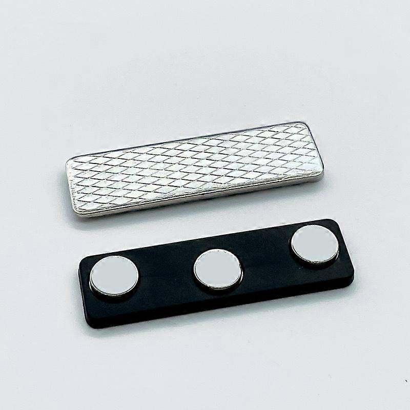 NdFeB Magnetic Work Card Rectangle Black 45x13mm