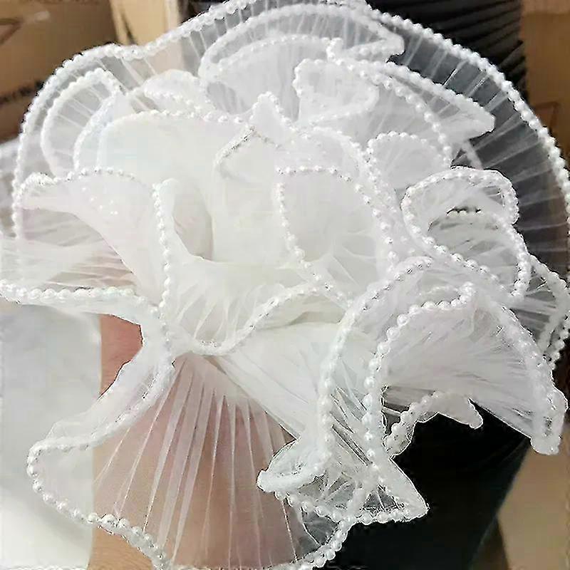 Wave-Texture Pearl-Edge Wrapping Mesh