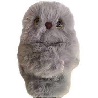Plush Robot Toy Furry Robot Bag Charm Interactive Plush Toybb