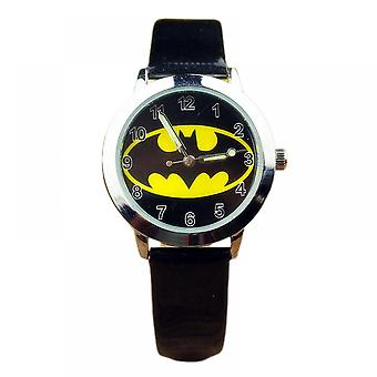 Veeki Children's cartoon luminous watch, boy girl christmas gift anime simple watch timetable,black