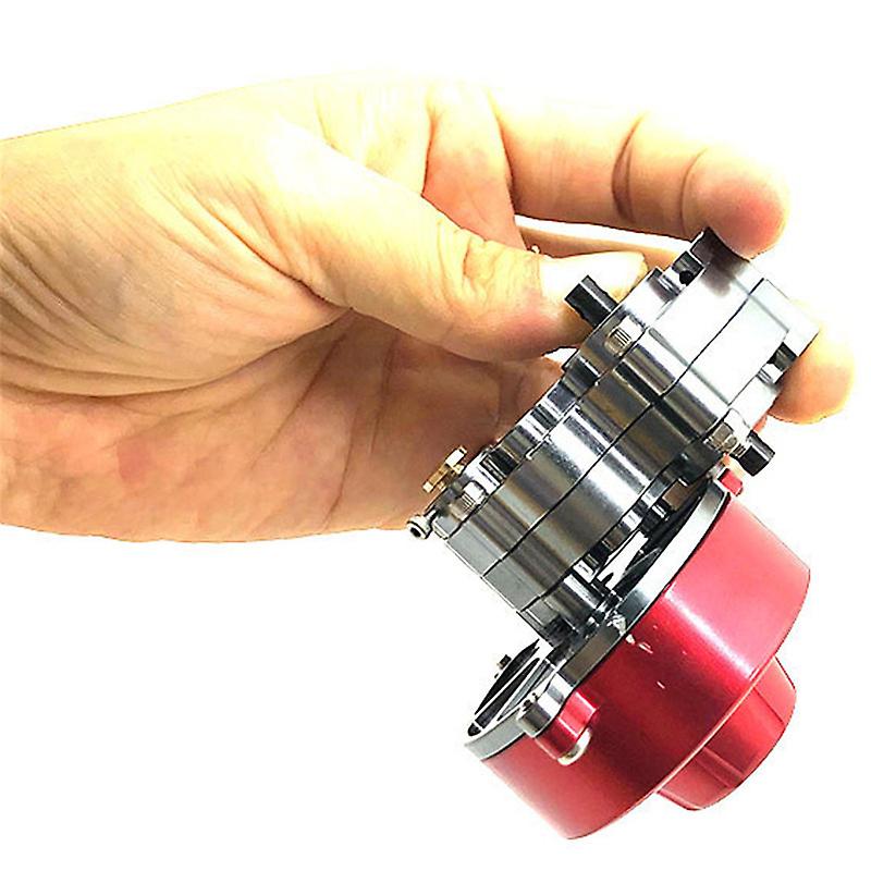 Complete Full Metal Gearbox For 1/10 Rc Crawler Car Axial Scx10 Upgrade Parts