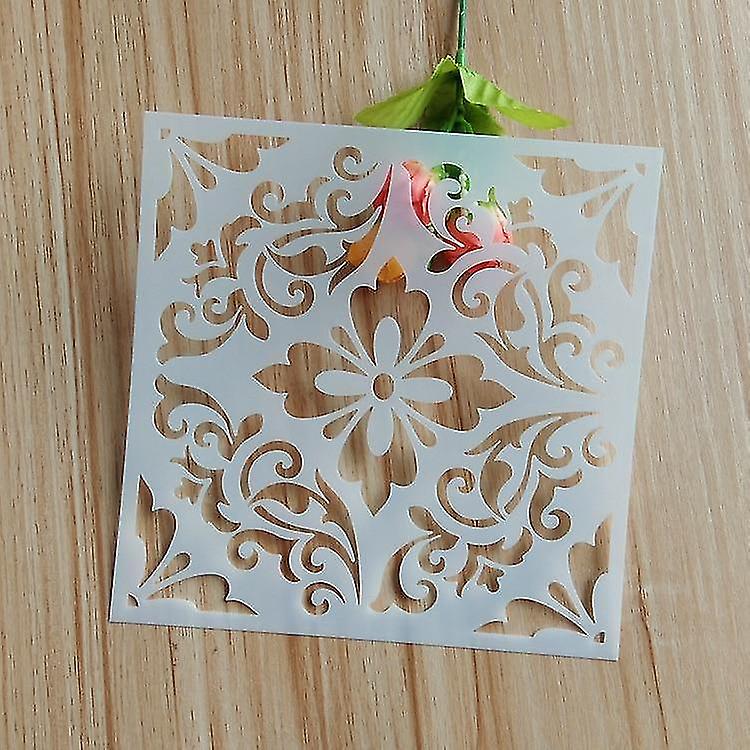 Datura Template Diy Plastic Wall Spray Painting Template