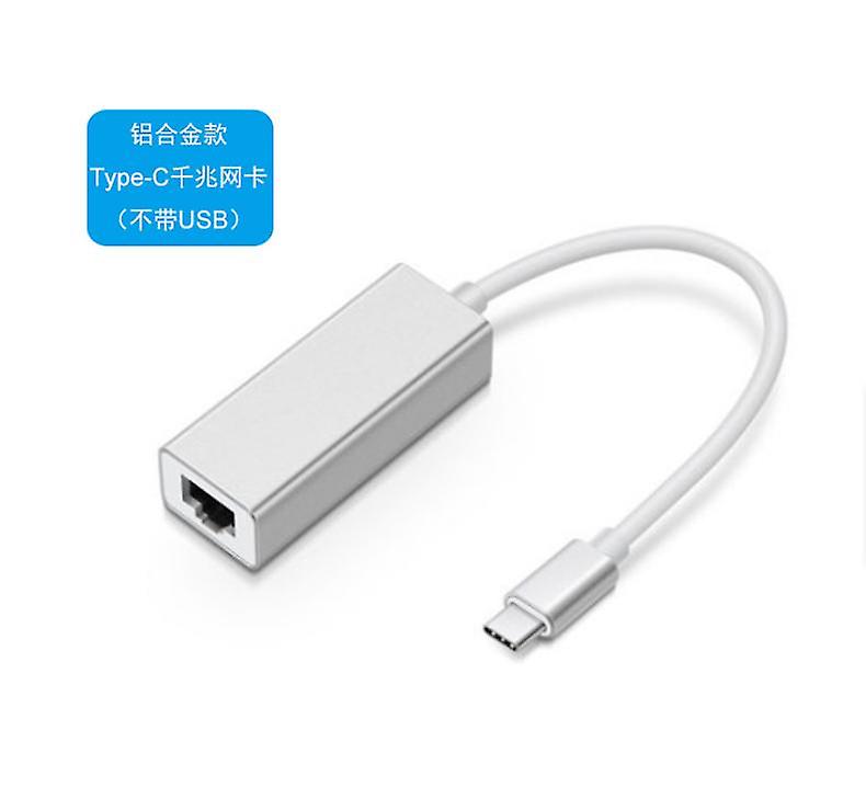 Usbc Network Card To Gigabit Network Type-c Wired Network Port Converter Head
