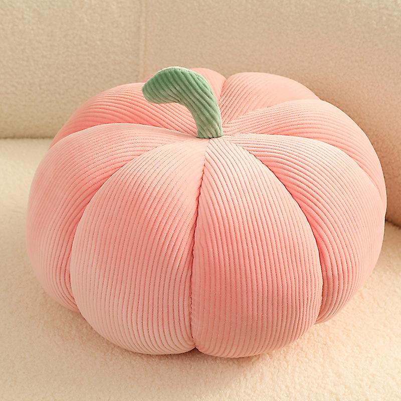 Pink Simulation Pumpkin Pillow Plush Toy Holiday Gift