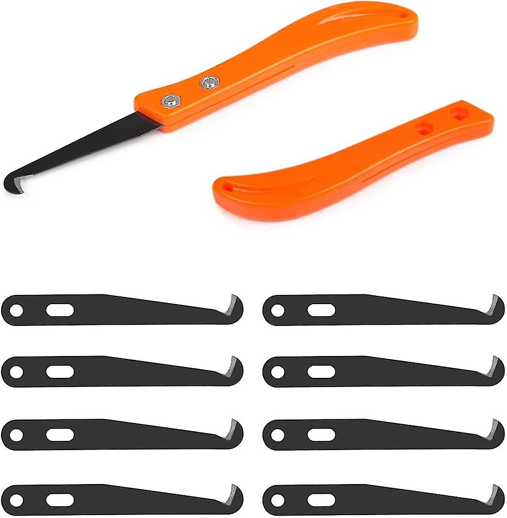 2pcs Caulking Joint Cleaning Knife With 10 Replaceable Blades