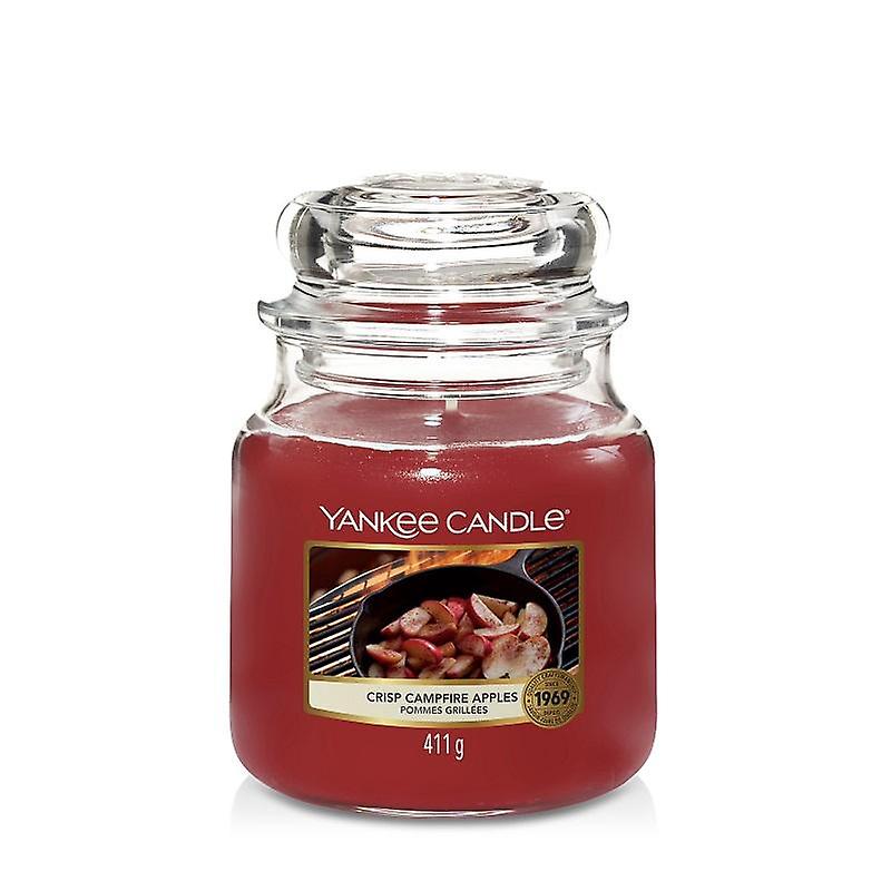 Yankee Candle Classic Medium Jar Crisp Campfire Apple's 411g