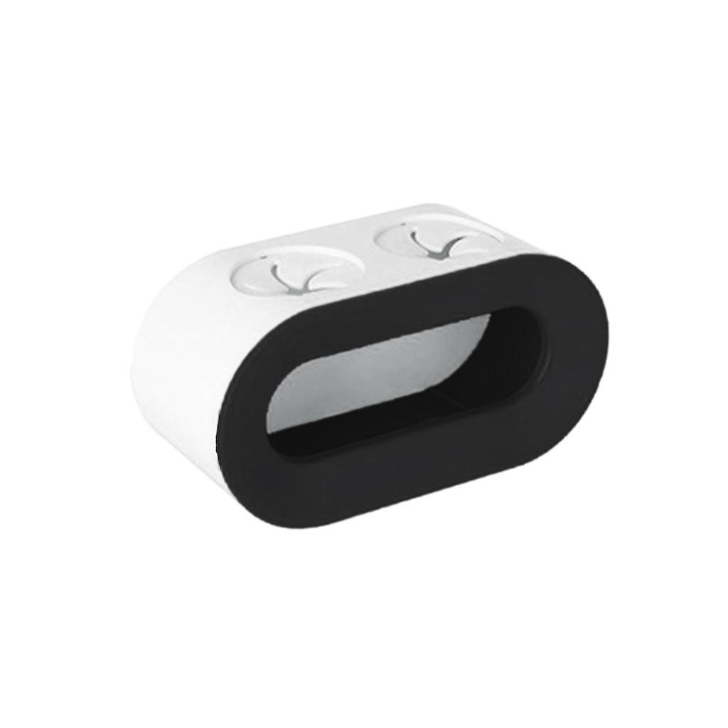 Double Hole Toothbrush Rack Bathroom Wall Mounted Electric Toothbrushes Holder