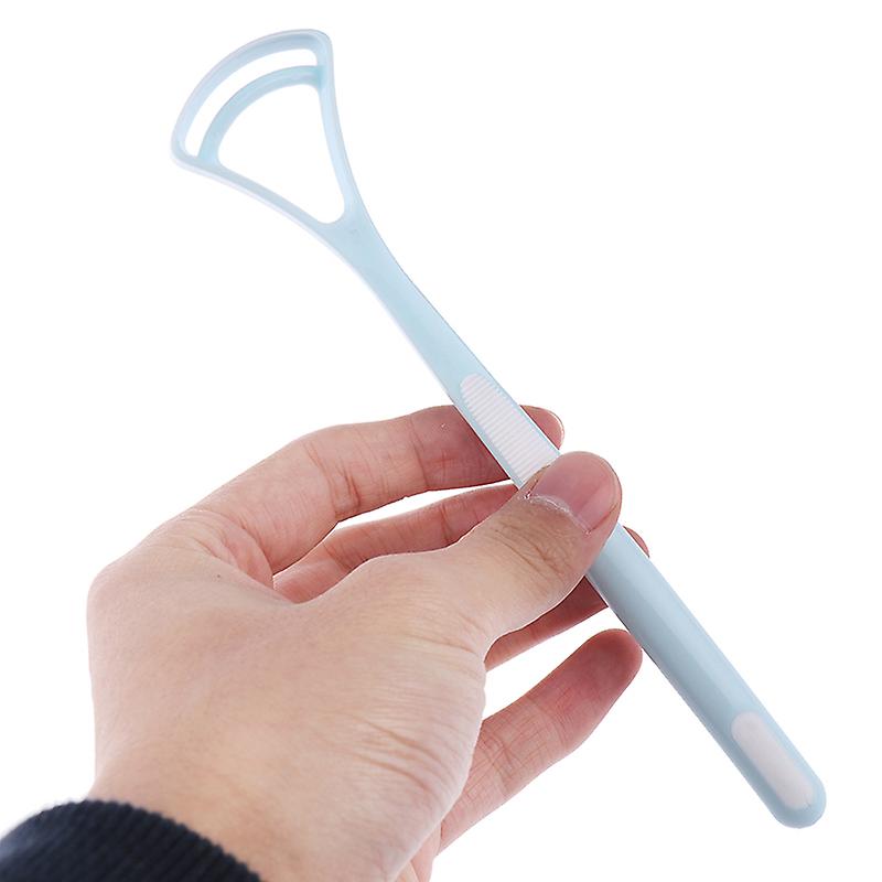 2pcs Tongue Cleaner Scraper Tongue Scraper pour Enfants Gentle Bacteria Clean Set