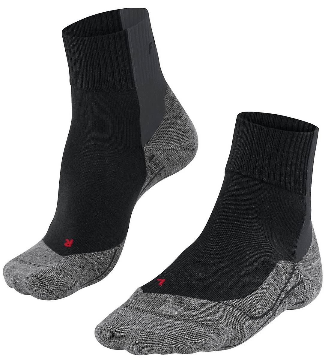 Falke TK5 Wander Cool Short Socks - Black Mix