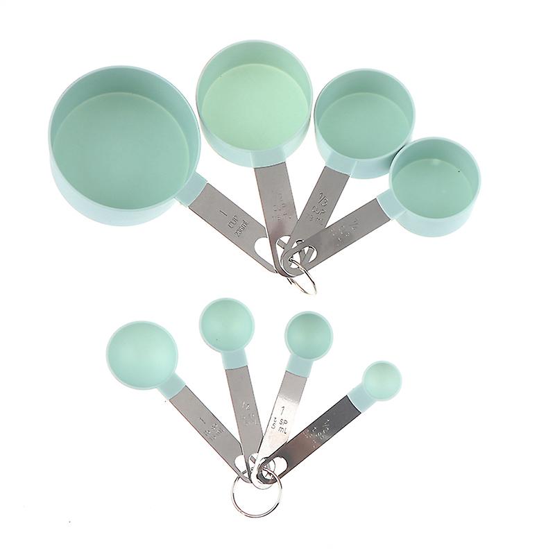 8pcs Measuring Cups Spoons Kitchen Baking Cooking Bakeware Kitchen Tools Set