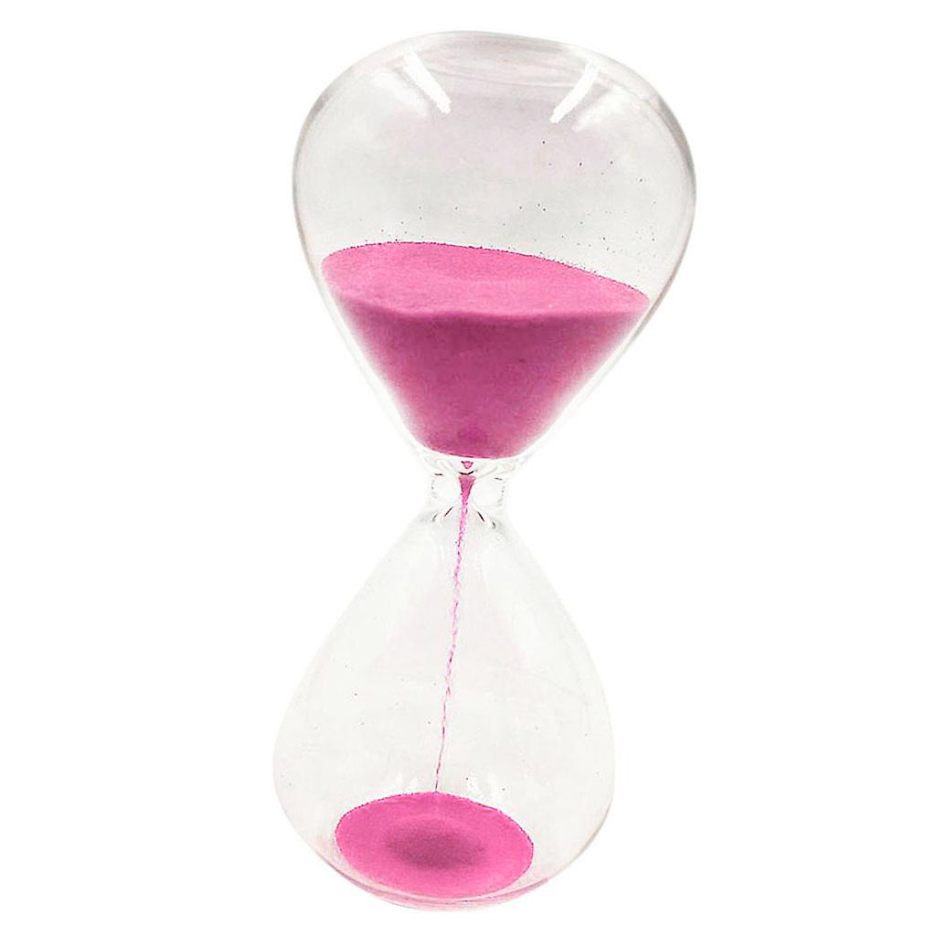 15 minutter Sandglas Timeglas Sand Clock Timere Desktop Clock Pink