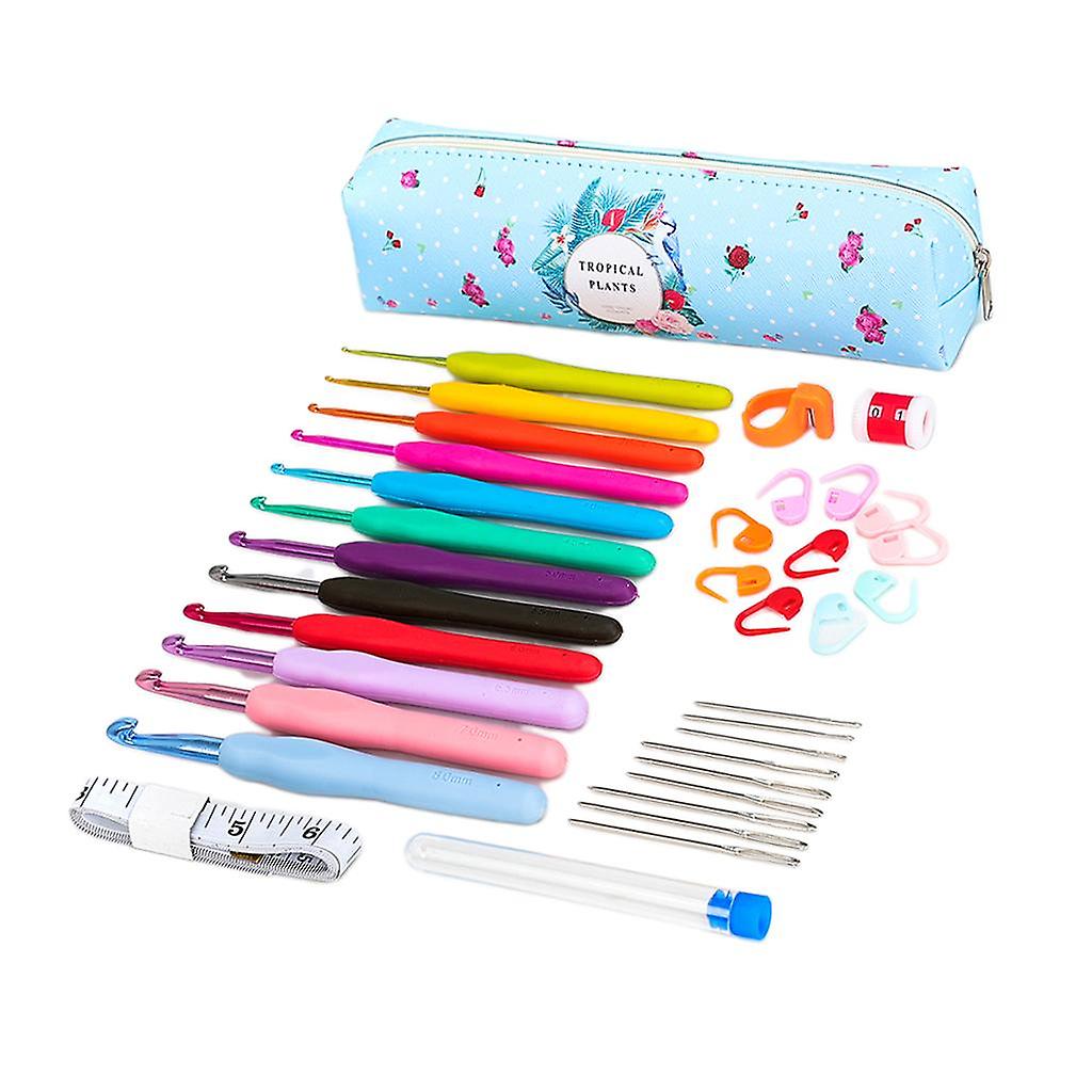 12 Sizes Knitting Needles Sets with Tool Kits
