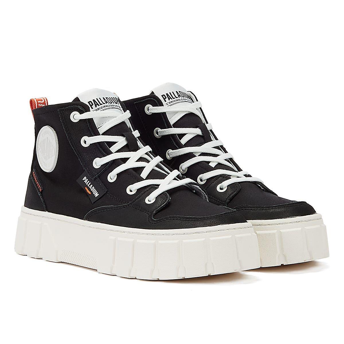 Palladium Pallatower Womens Hi Black Trainers