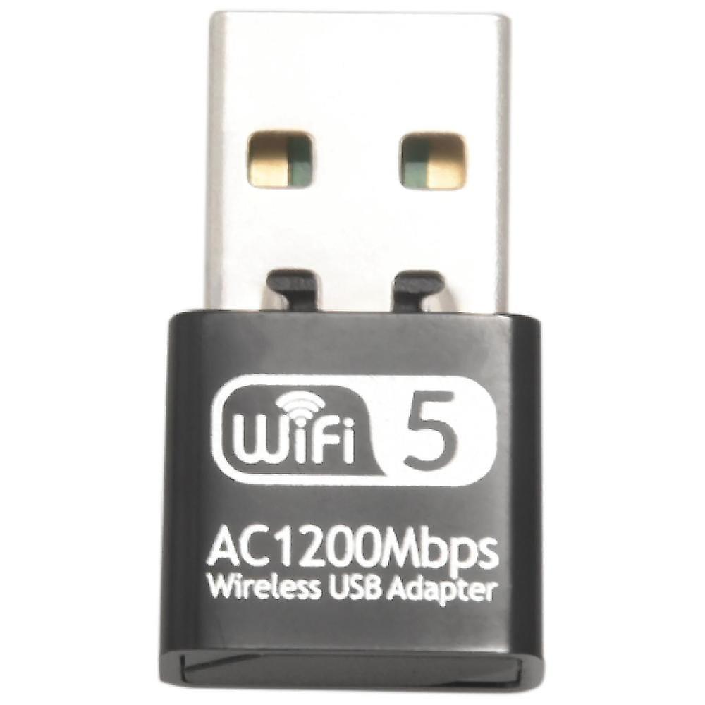 2.4ghz 5.8ghz Usb Wireless Wifi Ac Adapter Dual Band 1200mbps Network Card Support 802.11b/g Usb2.0