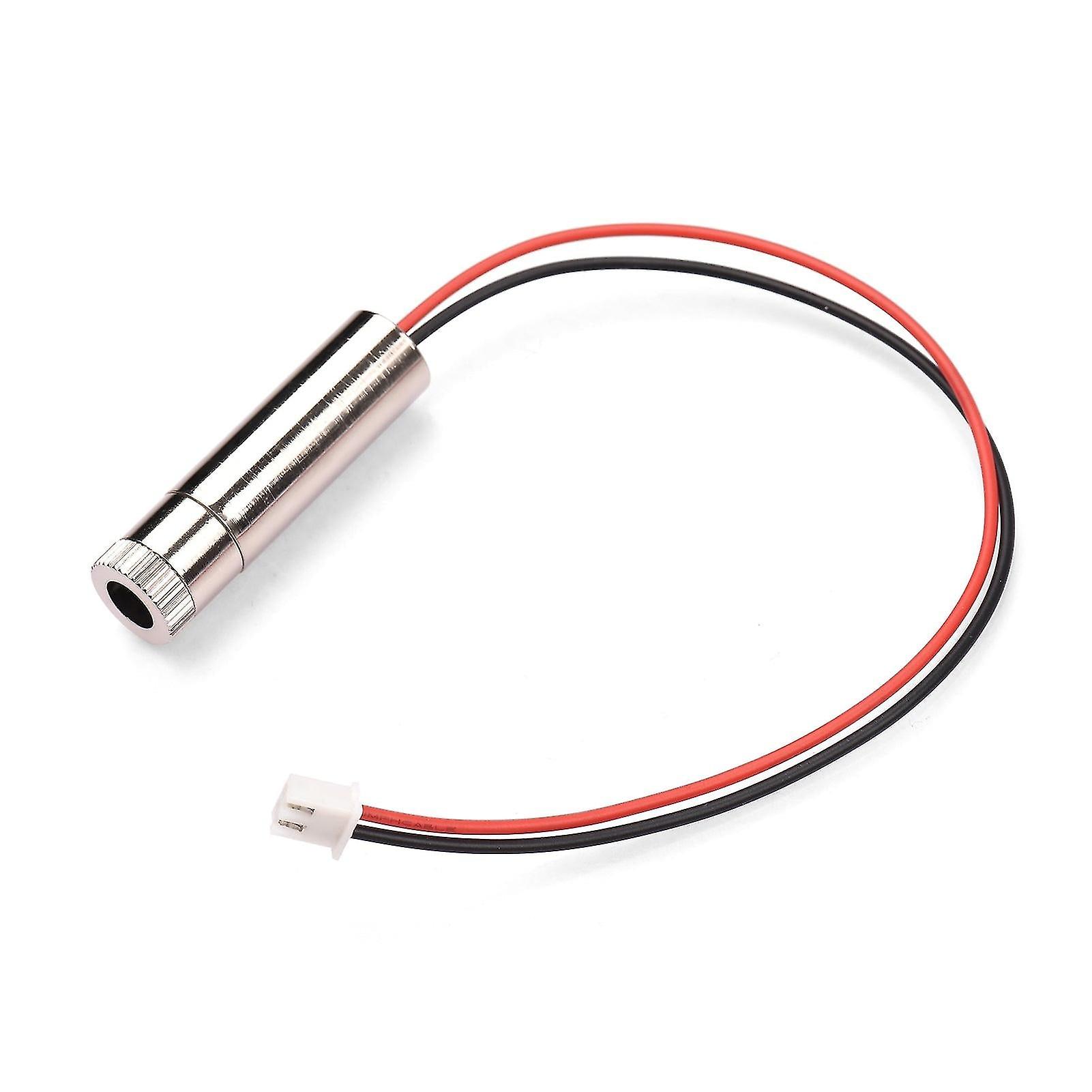 650Nm 250mw Red Dot Laser Head Cnc Engraver Focusing Module Dot Locator Adjustable Focal Length Laser Engraving Diy Part Red