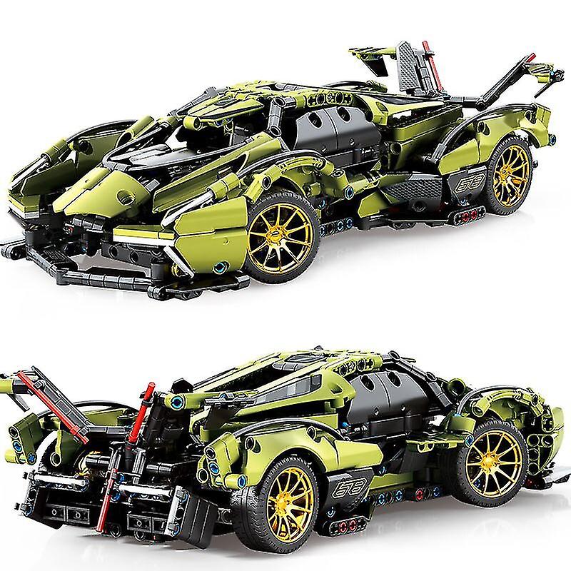 Technical Ideas Famous Racing Car Building Blocks Expert Remote C