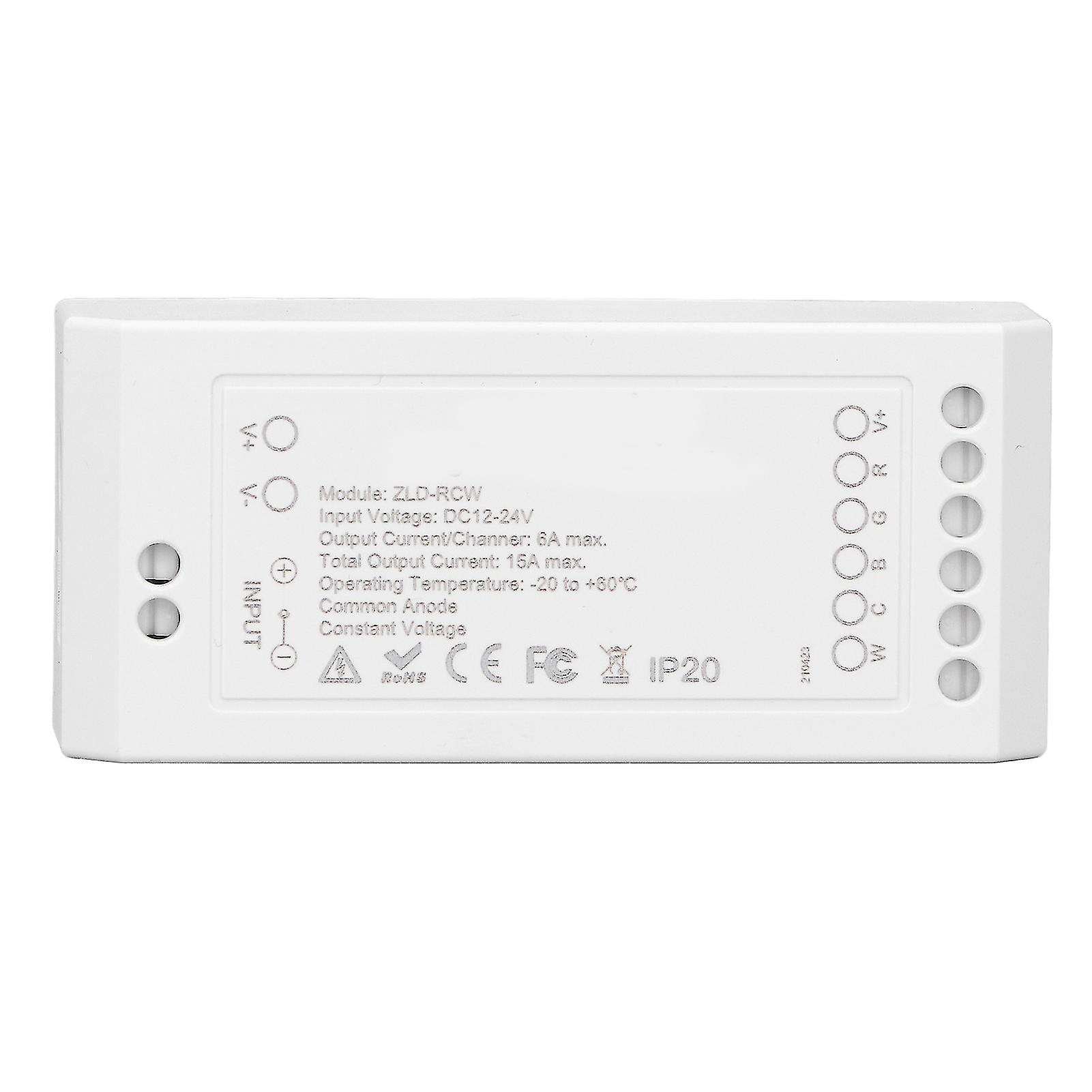 For Zigbee Led Driver Smart Home Led Strip Controller Rgb+cw Light Strip Controller With App Dc12~24v