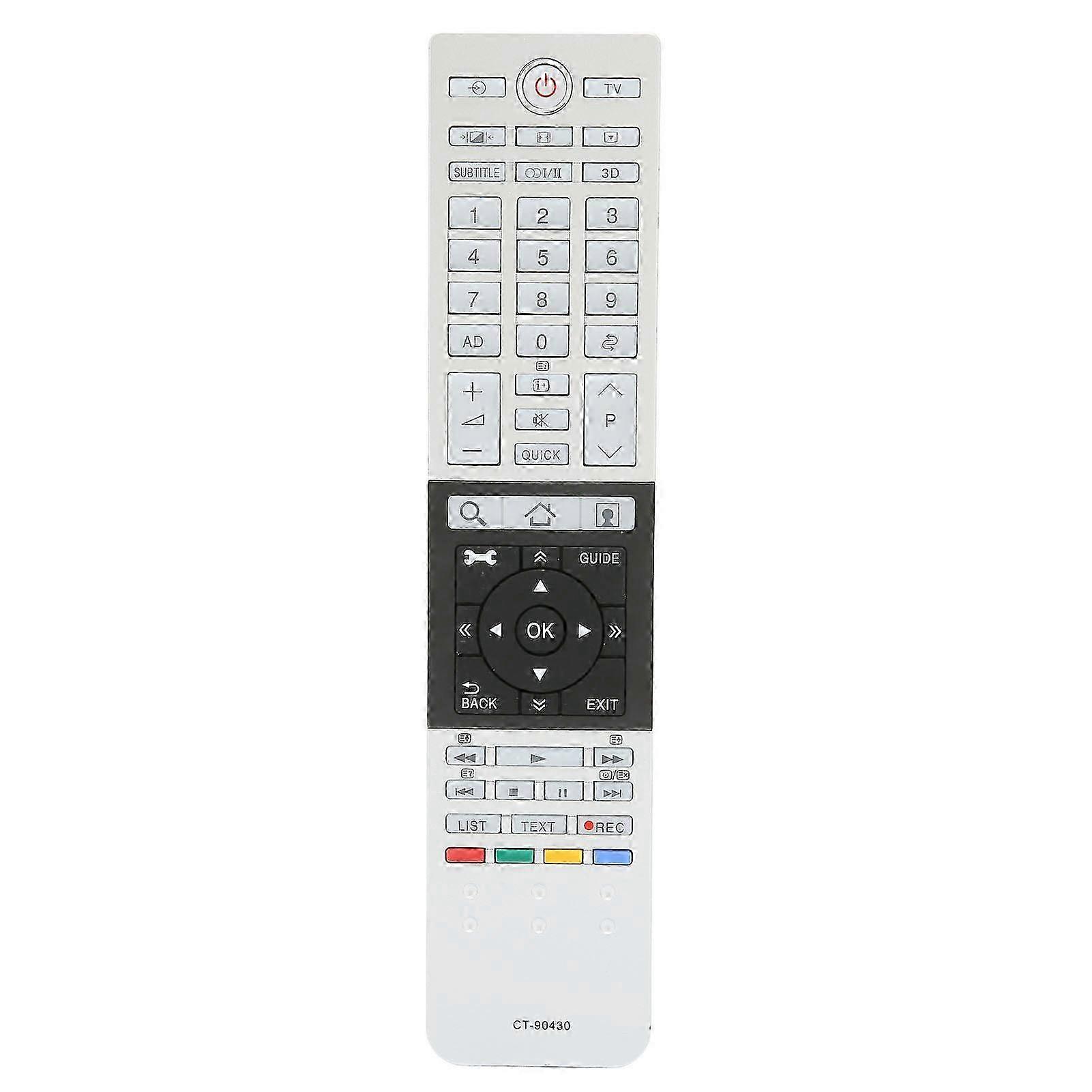 Remote Control Replacement, Compatible, Toshiba