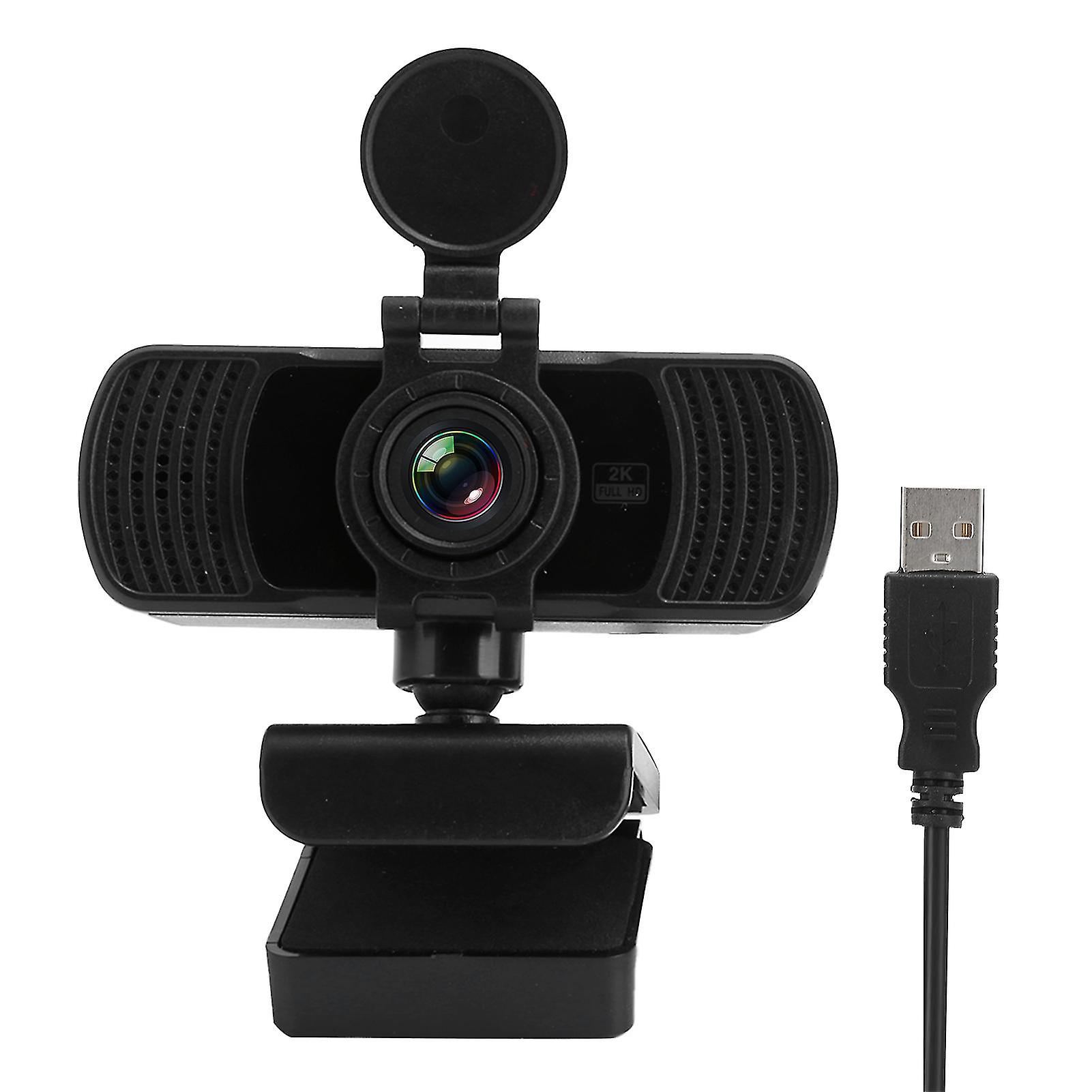 HD Webcam USB 2K/1440P Live Broadcast Desktop Computer Camera Builtin Microphone PC06(PC-06 )