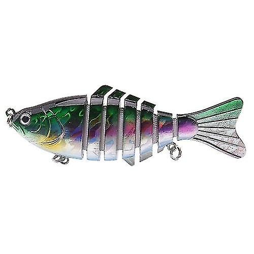 Fishing Baits Lures 10cm/15.6g Lifelike 7 Jointed Sections Swimbait Fishing Lure