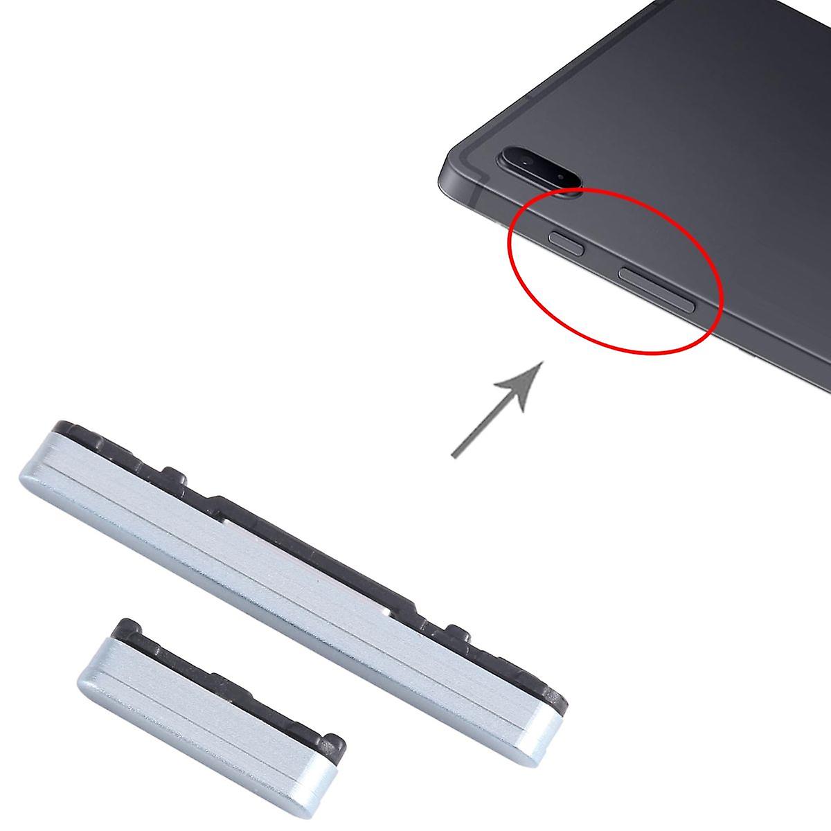 For Samsung Galaxy Tab S7 FE Power Button & Volume Button Spare Part Repair Blue