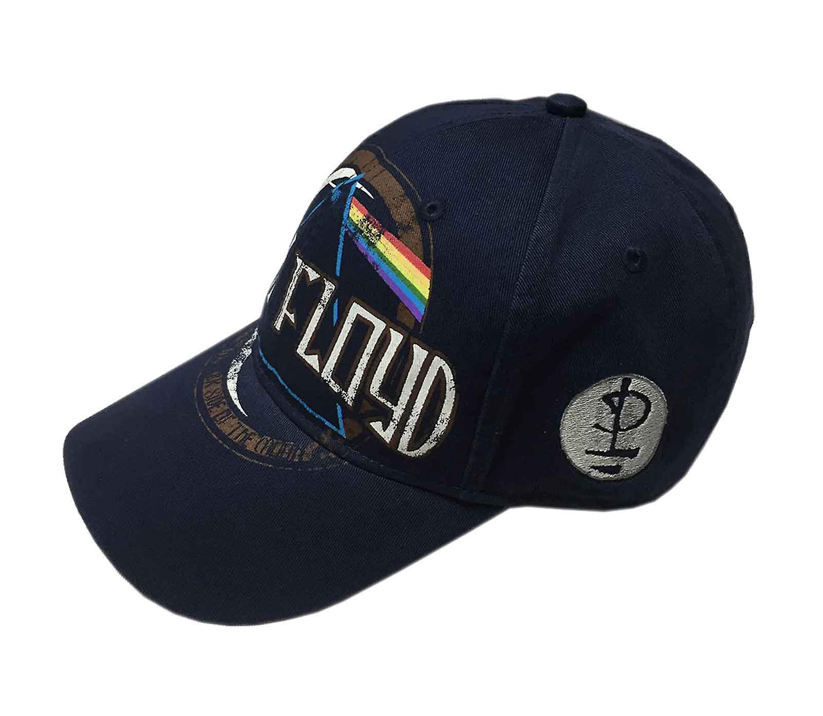 平克·弗洛伊德 Dark Side Of The Moon 专辑破旧海军蓝 Strapback
