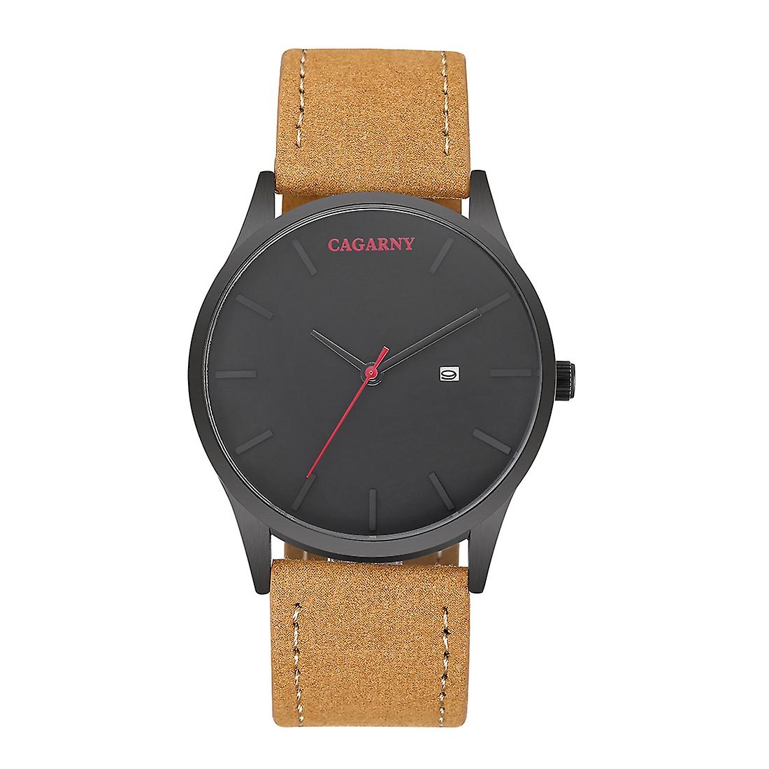 CAGARNY 6850 Dual Quartz Movement Watch