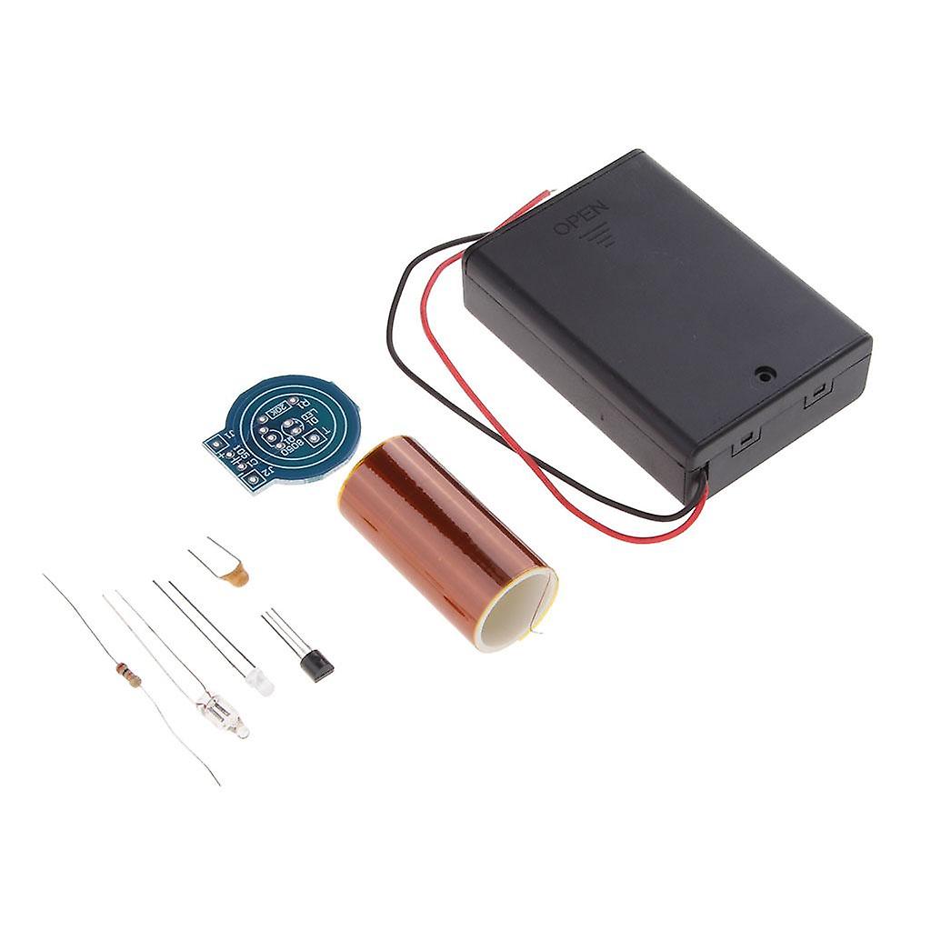 Assembled Mini Tesla Coil Kit Module Battery Powered for Kids DIY Projects