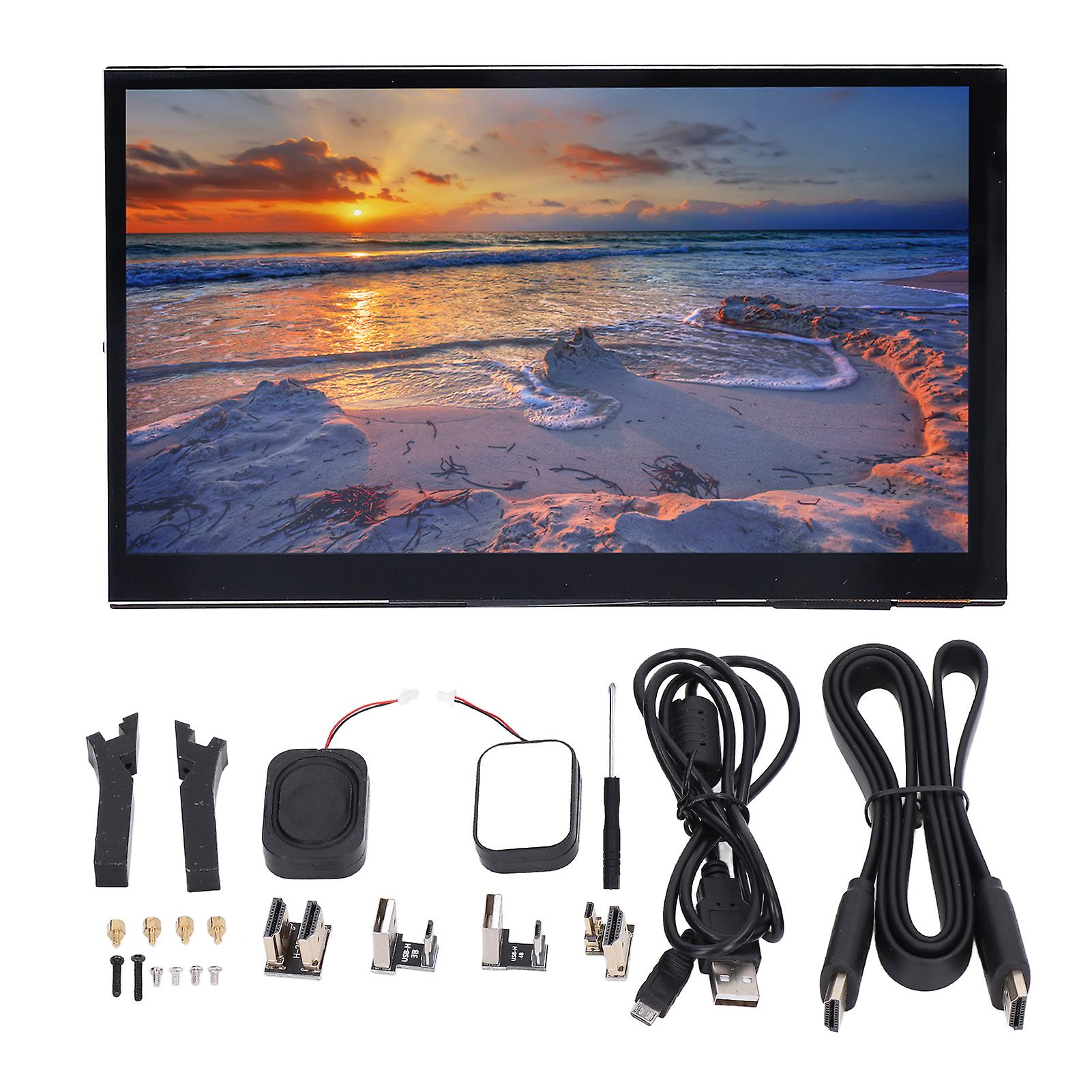 7-Zoll-IPS-Bildschirm-HD-Multimedia-Schnittstellen-kapazitiver Touch-Monitor für Raspberry Pi 4B