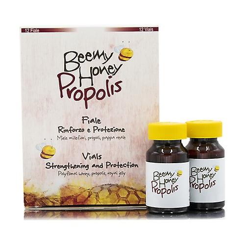 Beemy Honey Propolis Strength and Protection Vials 12 vials of 10ml