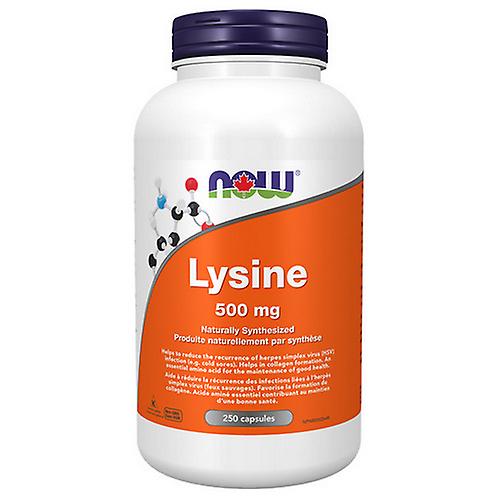 L-Lysine,500 Mg,250 Veg Capsules by Now
