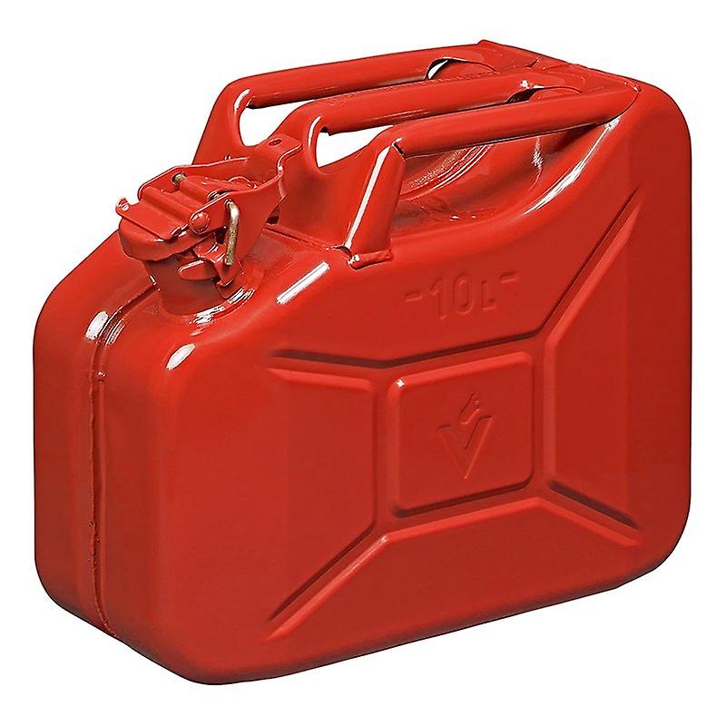 Jerry can 10L metallic red UN- & TüV/GS approved
